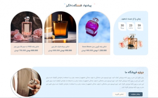 طراحی انواع سایت فروشگاهی،خبری،شرکتی،آموزشی و... به همراه سئو و وب اپلیکیشن