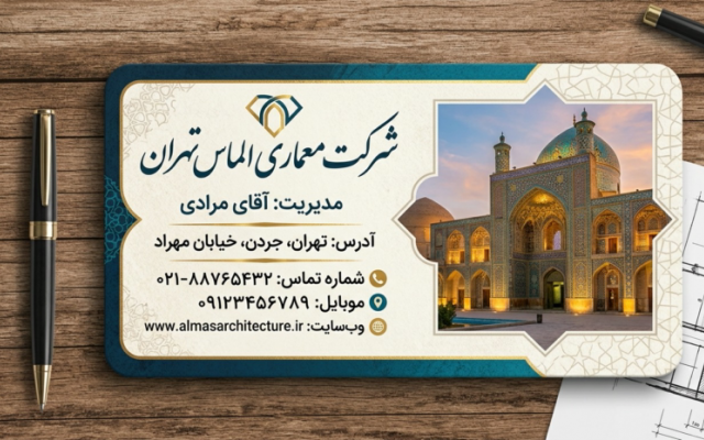 کارت ویزیت مناسب افراد حقیقی و سازمان ها طراحی کنم